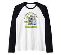 Padel Addict Ironic Hobby Padel Player Tennis Raglan Baseball Tee