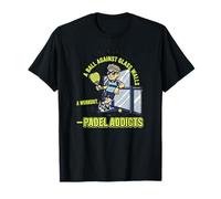 Padel Addict Ironic Hobby Padel Player Tennis T-Shirt