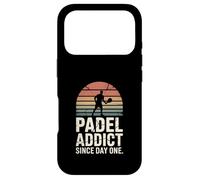 Padel Addict Since Day One Retro Style Case for iPhone 17 Pro