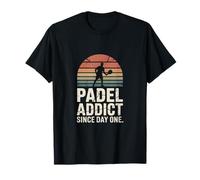 Padel Addict Since Day One Retro Style T-Shirt