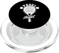 Padel Addict Tennis Ball Sports PopSockets PopGrip for MagSafe
