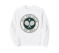 Padel All The Gear No Idea Badge Vintage Athletic Uk Padel Sweatshirt