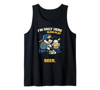 Padel Beer Ironic Hobby Sports Tank Top