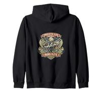 Padel Cage Ruler Cool Heroic Hobby Sports Zip Hoodie