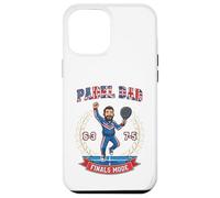 Padel Dad Finals Mode British Champion Cartoon Art Design Case for iPhone 12 Pro Max