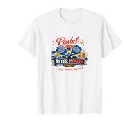 Padel Double Socially Active Fast On The Net | Sports T-Shirt