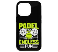 Padel Four Walls, Endless Fun - Funny Player Gear Case for iPhone 13 Pro
