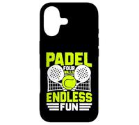 Padel Four Walls, Endless Fun - Funny Player Gear Case for iPhone 17