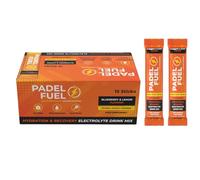 Padel Fuel Electrolytes | Hydration & Recovery Drink Mix | Zero Sugar | Electrolytes + BCAA + VIT C | Blueberry & Lemon Flavour | for Padel Players | 15 Sachets
