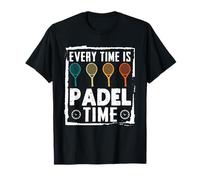 Padel Game Everytime is Padel TIME Funny Padel T-Shirt