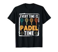 Padel Game Everytime is Padel TIME Funny Padel T-Shirt