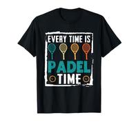 Padel Game Everytime is Padel TIME Funny Padel T-Shirt