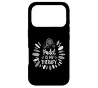Padel Is My Therapy Paddle Sport Lover Design Graphic Case for iPhone 17 Pro