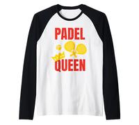 Padel King/Queen Tennis Player Champion Raglan Baseball Tee