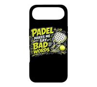 Padel Makes Me Say Bad Words Funny Padel Case for iPhone Air