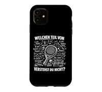 Padel Mathematical Formula - Welchen Teil Verstehst Du Nicht Case for iPhone 11