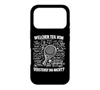 Padel Mathematical Formula - Welchen Teil Verstehst Du Nicht Case for iPhone 17 Pro