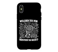 Padel Mathematical Formula - Welchen Teil Verstehst Du Nicht Case for iPhone X/XS
