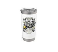 Padel Mind - My Brain is 95% Padel and 5 Useless Stuff Stainless Steel Insulated Tumbler