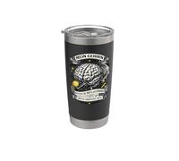 Padel Mind - My Brain is 95% Padel and 5 Useless Stuff Stainless Steel Insulated Tumbler