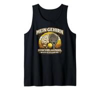 Padel - My Brain is 95% Padel and 5% Useless Stuff Tank Top