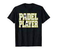 Padel Player Bold Sport Identity Padel Enthusiast T-Shirt