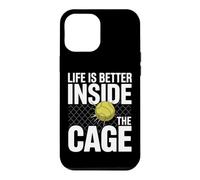 Padel Player Life Is Better Inside The Cage Padel Case for iPhone 12 Pro Max
