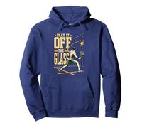Padel Player Play It Off The Glass Pullover Hoodie
