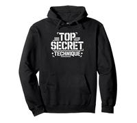 Padel Player Top Secret Winning Technique Funny Strategy Pullover Hoodie