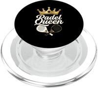 Padel Queen Crowned Padel Player Padel Lover Women PopSockets PopGrip for MagSafe