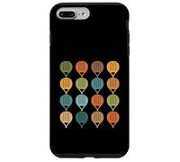 Padel Racket Pattern Retro Paddle Tennis Grid Case for iPhone 7 Plus/8 Plus