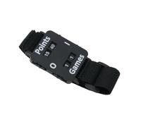 Padel Score Counter with Points and Games Roller Display, Tennis Score Tracker Wristband, Adjustable Sports Counter Bracelet for Tennis Training, Matches, Racket Sport Referees, Comfortable Fit