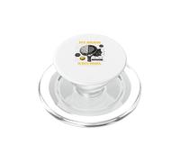 Padel Tennis My Brain Is 95% Padel And 5 Useless Stuff PopSockets PopGrip for MagSafe