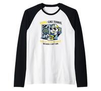 Padel Tennis Player Hobby Sports Raglan Baseball Tee