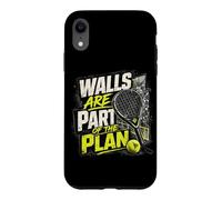 Padel Tennis - Walls Are Part Of The Plan Case for iPhone XR