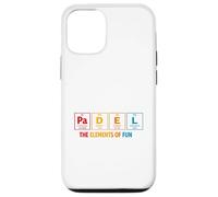 Padel The Elements Of Fun Paddle Tennis Periodic Table Case for iPhone 12/12 Pro
