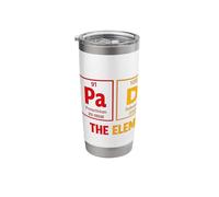 Padel The Elements of Fun Paddle Tennis Periodic Table Stainless Steel Insulated Tumbler