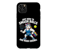 Padel Unicorn - Just Here To Smash Balls And Make Friends Case for iPhone 11 Pro Max