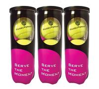 PadelPursuit Tournament - Padel balls for competitions and tournaments, 3 Cans, 9 Paddle Tennis balls