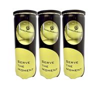 PadelPursuit Training - Padel Balls for Training Games, 3x Cans, 9 Paddle Tennis Balls