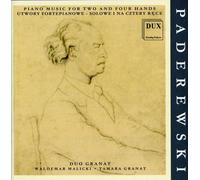 Paderewski, I.J. - Piano Music for Two & Four Han