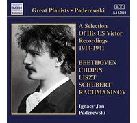 Paderewski - PADEREWSKI: US VICTOR RECORDINGS