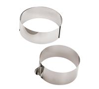 Paderno Sambonet Stainless Steel Adjustable Flexible Cake Preparation Ring