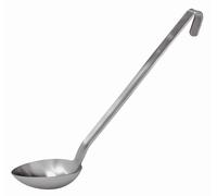 Paderno Short Handle One-Piece Kitchen Spoon 23 Cm Stainless Steel