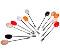 Paderno World Cuisine 12-Piece Escargot & Hors d'Oeuvre Forks