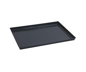 Paderno World Cuisine 13.75 by 11 Inch Blue Steel Baking Sheet