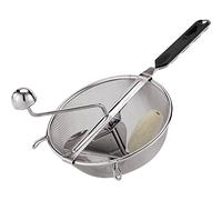 Paderno World Cuisine 7-7/8-Inch Stainless Steel Red Fruit Mill