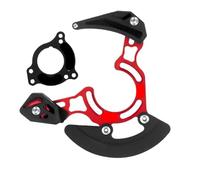 PADGCNOR Bicycle Chain Guide Bicycle Single Disc Chain Guide Ultralight High Strength Bike Mount For 32T~38T Chainring(Red)