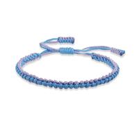 PADGCNOR Braided Friendship Bracelet Braided Bracelets & Bangles Multicolor Nylon Rope Handmade Wristband Bangle for Women Men(Style 19)