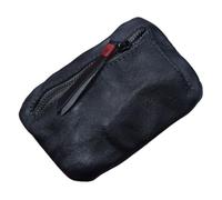 PADGCNOR Leather Coin Purse Men Vintage Original Leather Handmade Small Mini Wallet Card Holder Money Bag Women(Grey)